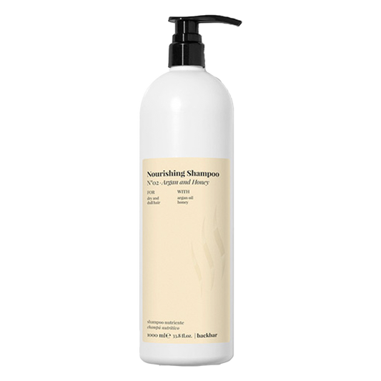 N°02 - Argan and Honey Nourishing Champú 1000ml - Farmavita